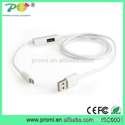 High Quality New Design Mobile Phone Accessories OTG Y Cable